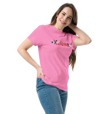 T-shirt Femme Rose OhYesss – Floral Edition