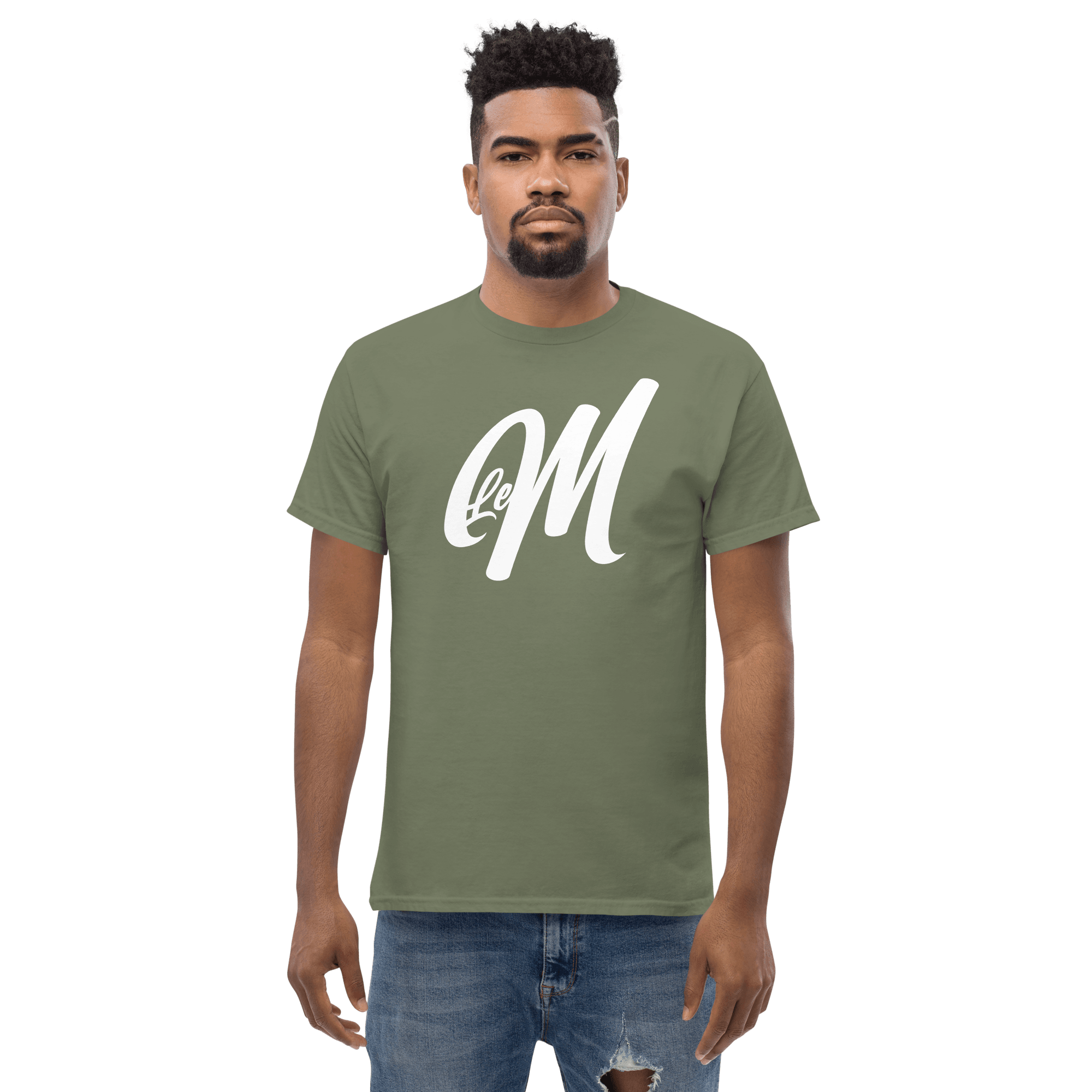 T-shirt "Le M." Military – Image 8