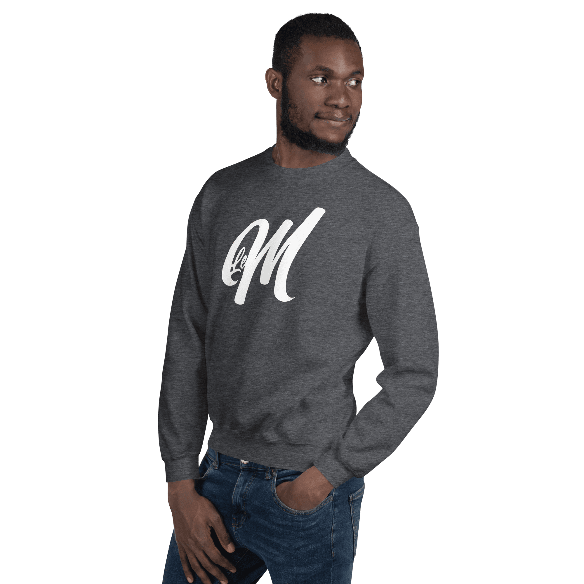 Sweat-shirt homme "Le M." – Image 6
