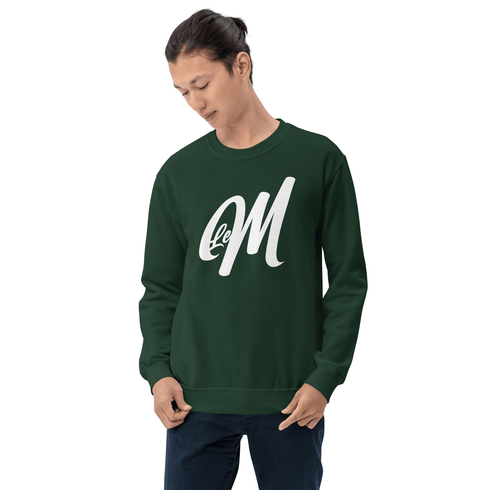 Sweat-shirt homme "Le M."