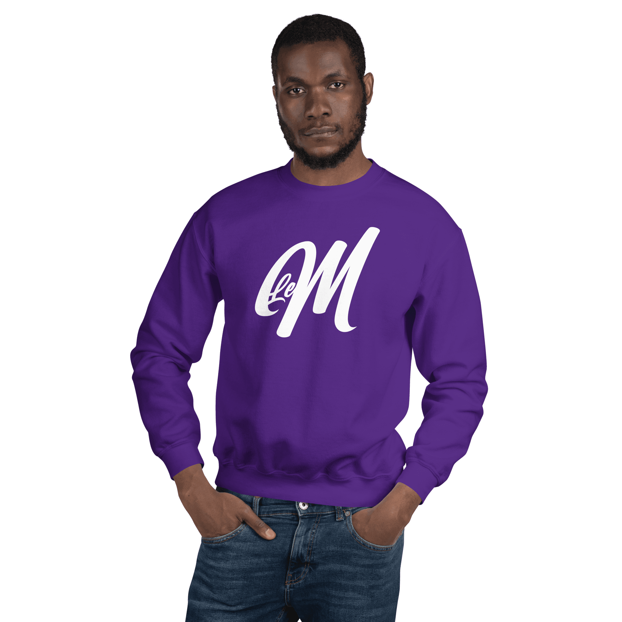 Sweat-shirt homme "Le M." – Image 5