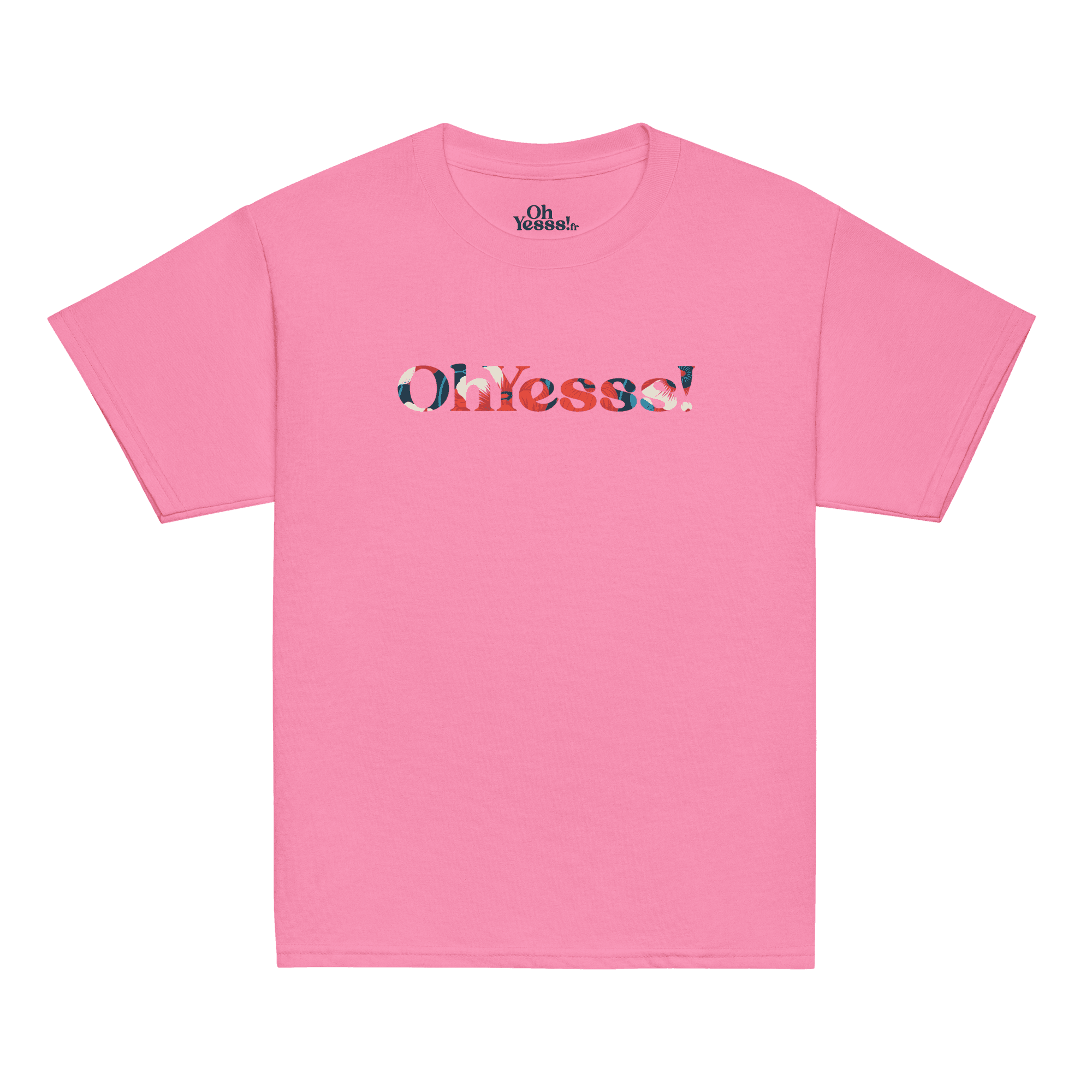 T-shirt enfant rose OhYesss! – Floral Édition – Image 5